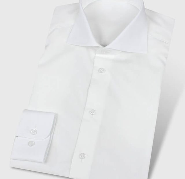 White Popelin Shirt Wrinkle Free – Template image