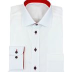 Design Shirt Wrinkle Free with Red Contrasting Colors – Preview 1
