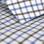 Checkered Casual Shirt with Shark Collar – Preview 3