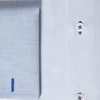 Blue Shirt Made of Royal Oxford with White Cutaway Collar – Preview 4