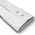 Formal shirt from wrinkle-free wrinkle-free full-twist white with wing collar – Preview 2