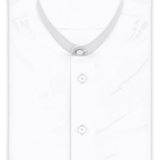 Full-twist white wrinkle-free casual shirt short-sleeve – Preview 1