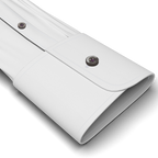 Full-twist white wrinkle-free casual shirt – Preview 2