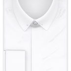 Full-twist white wrinkle-free formal shirt – Preview 1