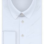 Light blue small checkered formal shirt – Preview 1