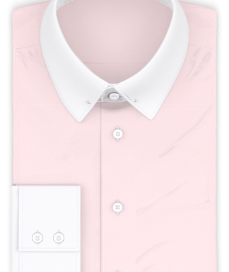 Rosa kleinkariert Festliches Hemd