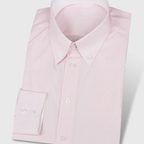 Buttondownhemd in rosa mit weißen Kontrastfarben – Vorschau 1