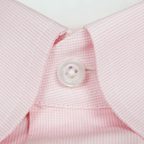 Buttondownhemd in rosa mit weißen Kontrastfarben – Vorschau 5
