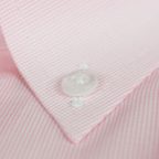 Buttondownhemd in rosa mit weißen Kontrastfarben – Vorschau 6