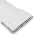 Twill off-white formal shirt French cuff with wing collar – Preview 2