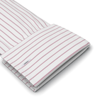 Poplin red double stripe formal shirt – Preview 2