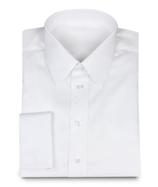 Elegant Custom Made Shirt with Button-Under-Collar und French Cuss