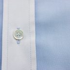 Light blue Oxford shirt with Winchester collar and mother-of-pearl buttons – Preview 6