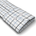 Royal Oxford black-blue casual shirt – Preview 2