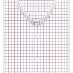 Royal Oxford Rot-Blau Freizeithemd Kurzarm – Vorschau 1