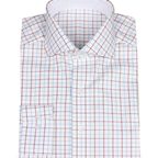 Oxford Shirt Checkered with Double Button Collar – Preview 1