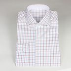 Oxford Shirt Checkered with Double Button Collar – Preview 7