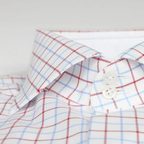Oxford Shirt Checkered with Double Button Collar – Preview 6
