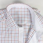 Oxford Shirt Checkered with Double Button Collar – Preview 5