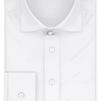 Half-twist stretch white business shirt – Preview 1