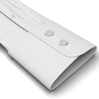 Jacquard Weiß Festliches Hemd – Vorschau 2