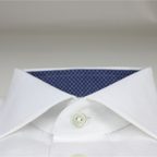 Weißes Leinenpopeline Hemd – Vorschau 4