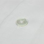 Weißes Leinenpopeline Hemd – Vorschau 6