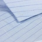 Leinenhemd Blau liniert – Vorschau 6