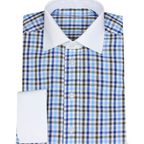 Leinenhemd kariert mit Winchesterkragen – Vorschau 1