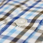 Leinenhemd kariert mit Winchesterkragen – Vorschau 3