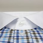 Leinenhemd kariert mit Winchesterkragen – Vorschau 5