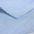 Pepita-Hemd Leinen Blau – Vorschau 2