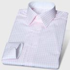 Rosa Karo hoher Kragen – Vorschau 1