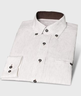 Leinenhemd als echte Alternative zum weißen Baumwollhemd