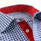 Rot-blaues Freizeithemd – Vorschau 5