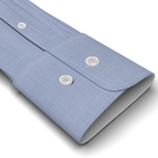 Full-twist twill blue business shirt – Preview 2