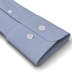 Full-twist twill blue business shirt – Preview 2