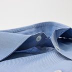 Blue Business twill shirt – Preview 3