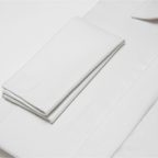 Festive shirt in cream with cuff – Preview 5