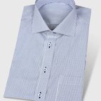 Fine Short Sleeve Shirt 2-ply Egypt Cotton – Preview 1
