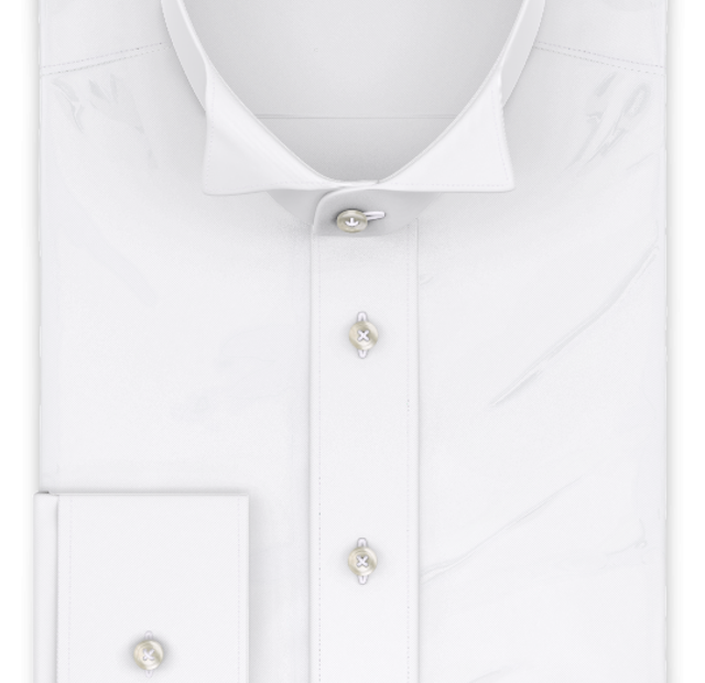 Full-twist twill formal shirt for musicians official occasions – Template image