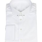 Festliches Hemd weiß mit Piccadilly-Kragen – Vorschau 1