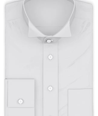 Vollzwirn Twill Hellgrau Festliches Hemd