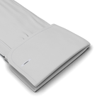 Full-twist twill light gray formal shirt – Preview 2