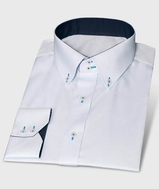 hellblaues Vollzwirn (2ply) individualisiert