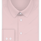 Full-twist twill pink formal shirt – Preview 1