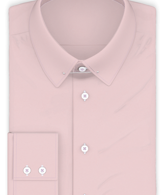 Vollzwirn Twill Rosa Festliches Hemd