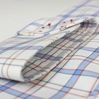 2-ply Cotton Shirt Checkered with Button-Under Collar – Preview 7