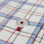 2-ply Cotton Shirt Checkered with Button-Under Collar – Preview 6