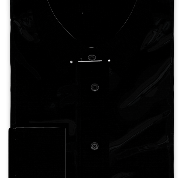 Full-twist poplin black formal shirt – Template image